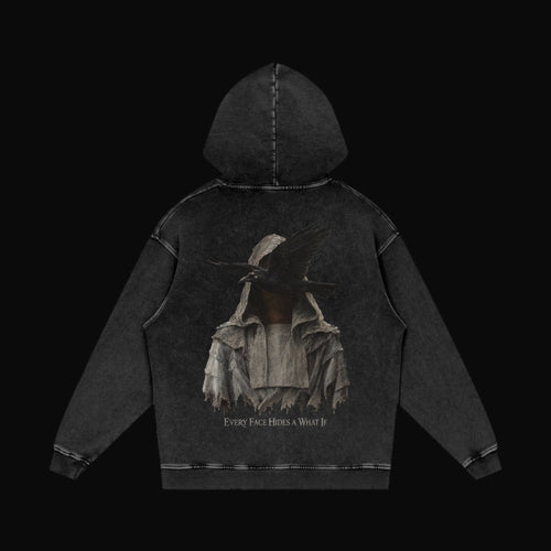 Every Face Hides a What If Hoodie - garment 2
