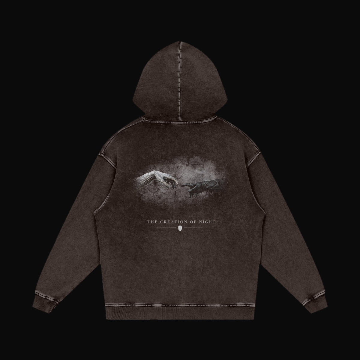The Creation of Night Hoodie - garment 4