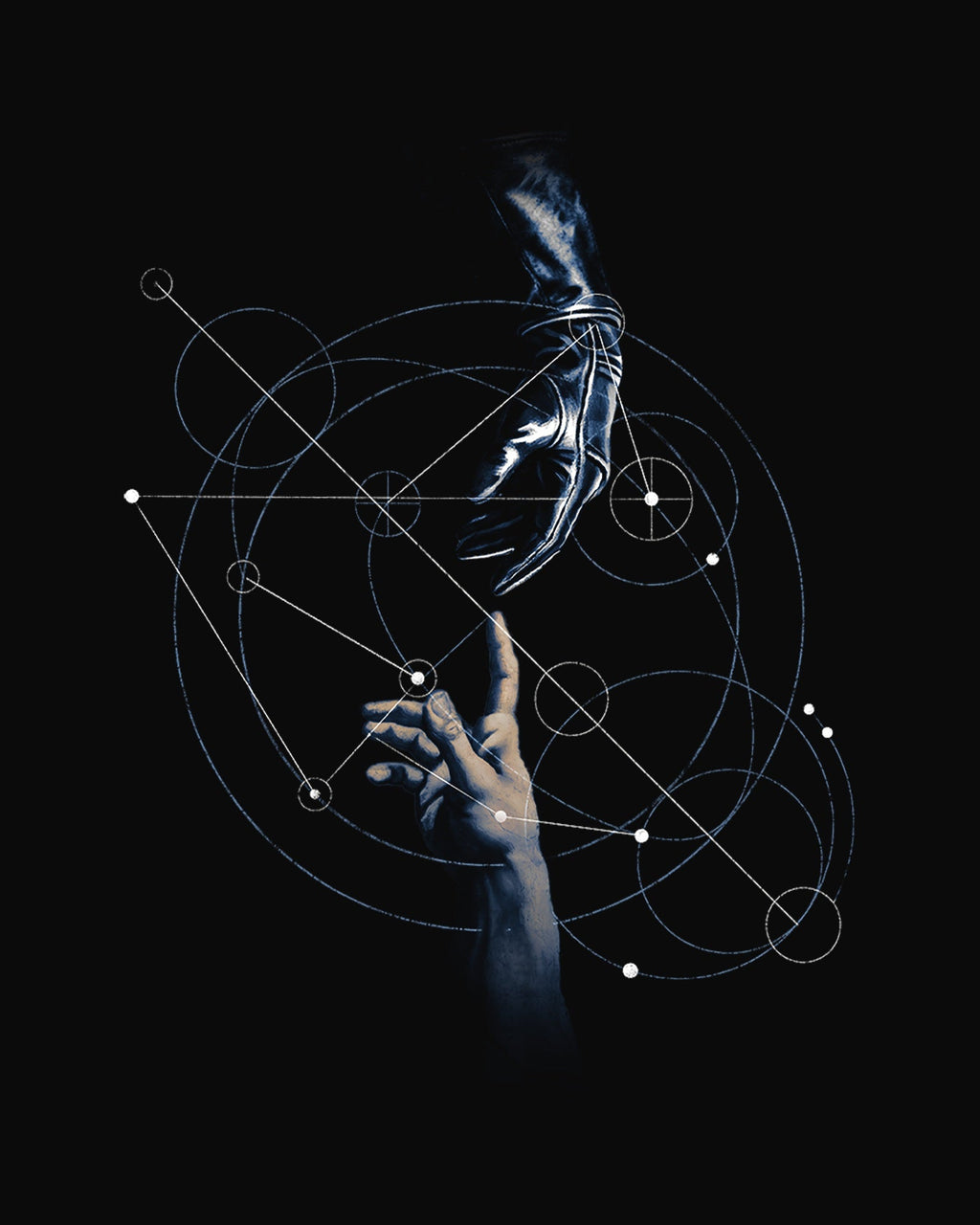 The Creation of the Machine Long Sleeve - the art, back