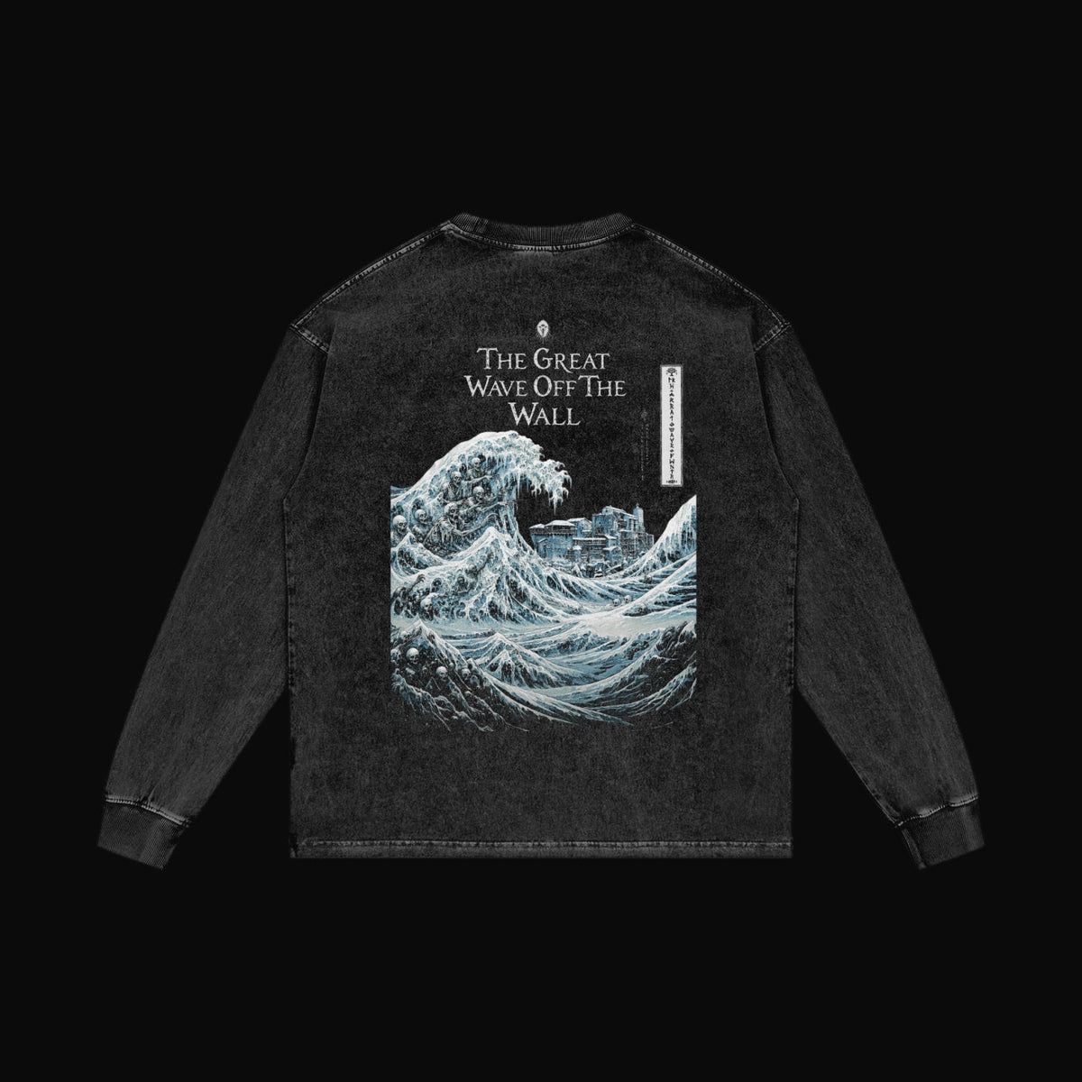 The Great Wave Off The Wall Long Sleeve - garment 2