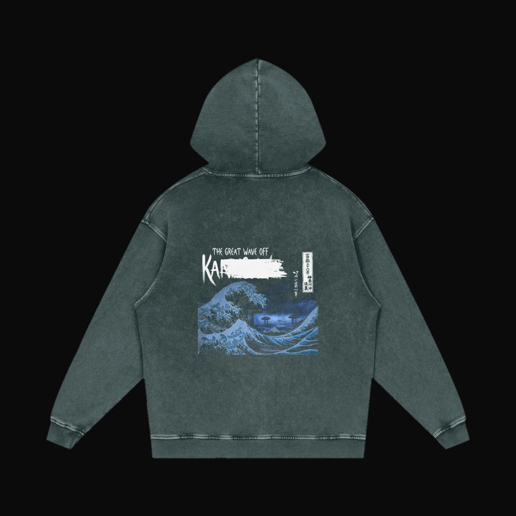 The Great Wave Hoodie - garment 11