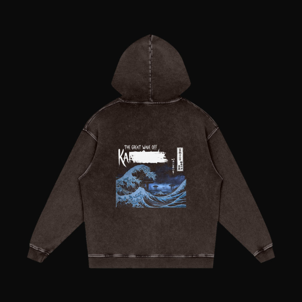 The Great Wave Hoodie - garment 4