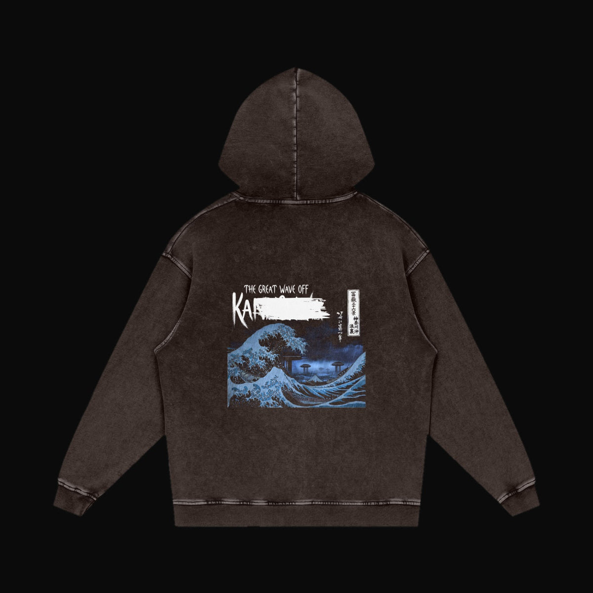 The Great Wave Hoodie - garment 4