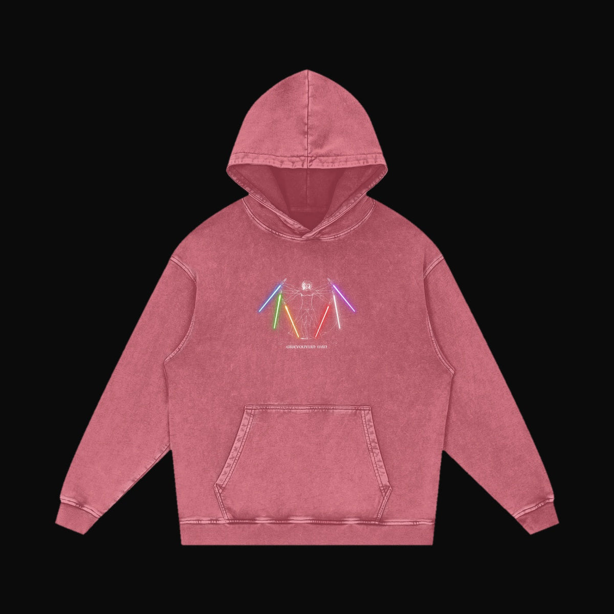 Grievouvian Man Hoodie - old 5 (art front)