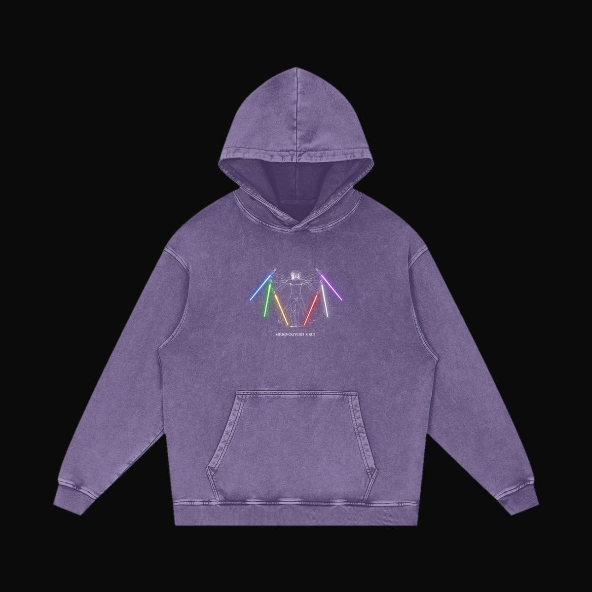 Grievouvian Man Hoodie - old 11 (art front)