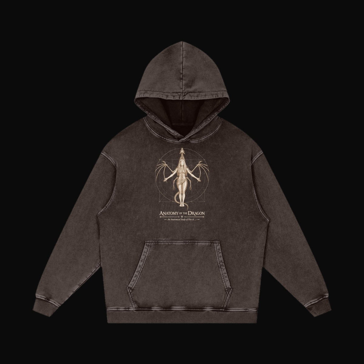 Anatomy of the Dragon Hoodie - old 3 (art front)
