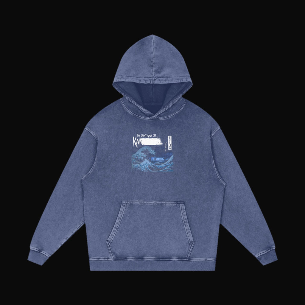 The Great Wave Hoodie - garment 9 (art front)