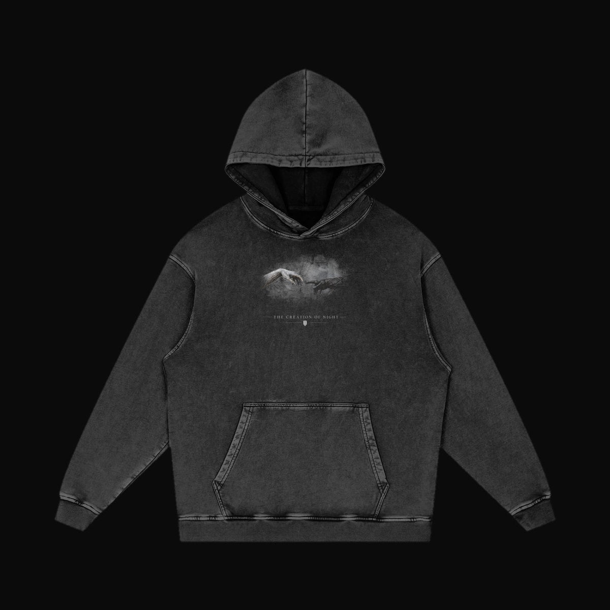 The Creation of Night Hoodie - old 1 (art front)