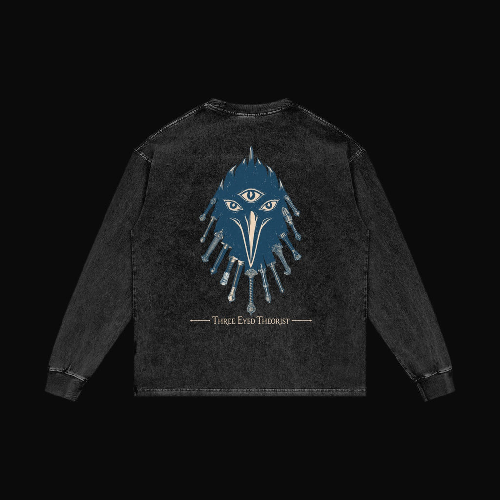 The Three Eyed Raven Long Sleeve - garment 2