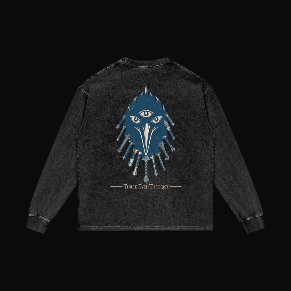 The Three Eyed Raven Long Sleeve - garment 2