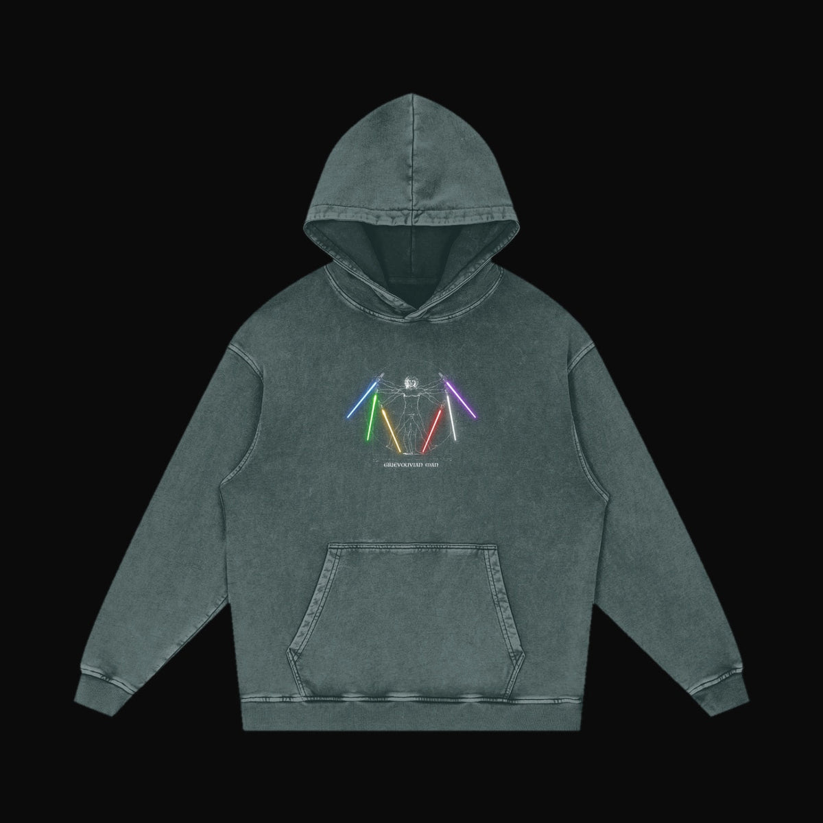 Grievouvian Man Hoodie - old 9 (art front)