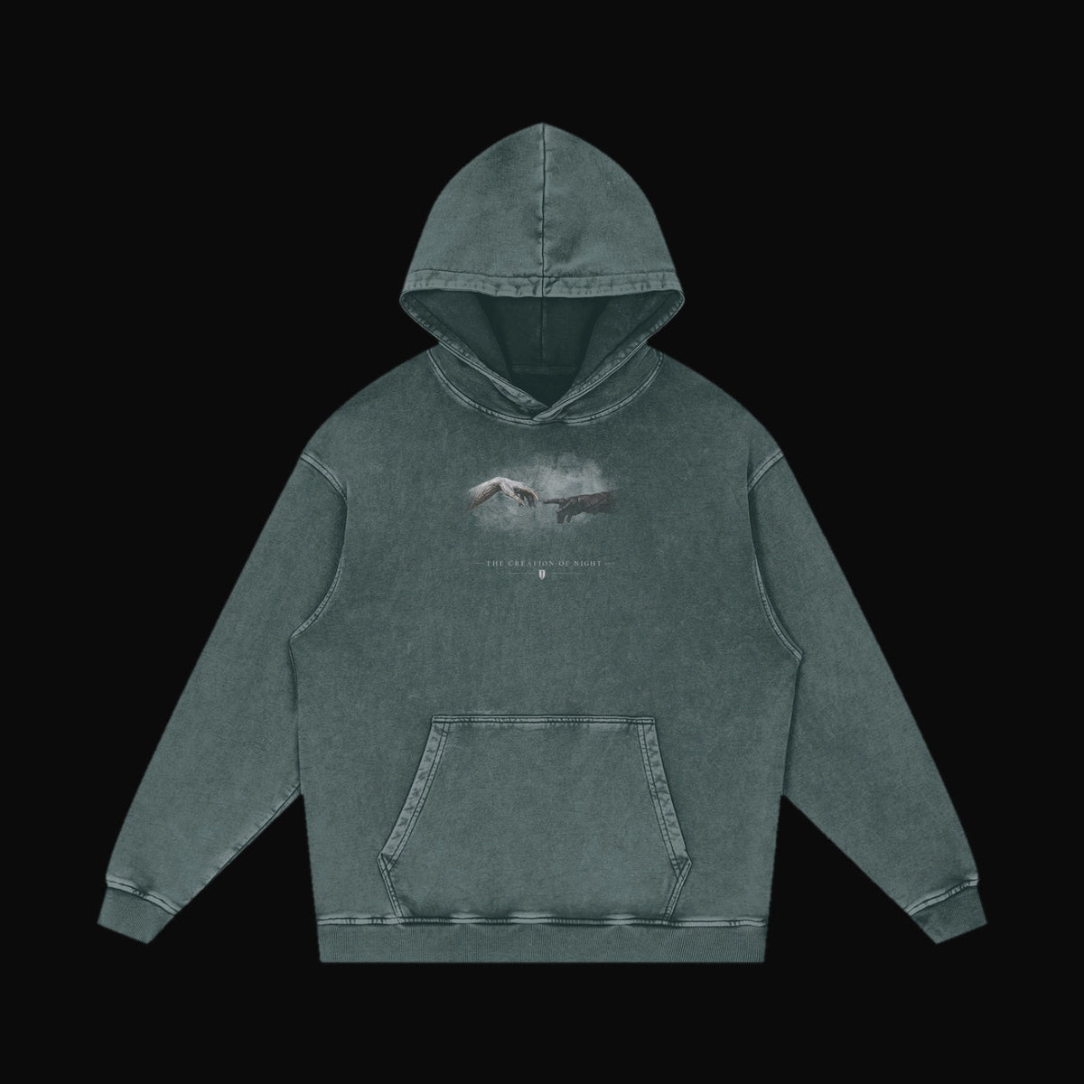 The Creation of Night Hoodie - old 5 (art front)