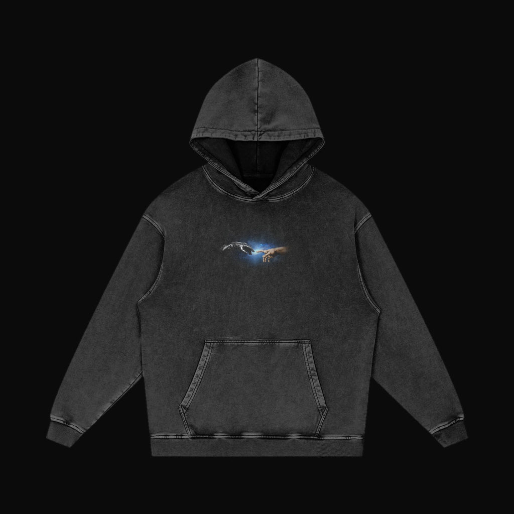 The Creation of the Machine Hoodie - old 1 (art front)