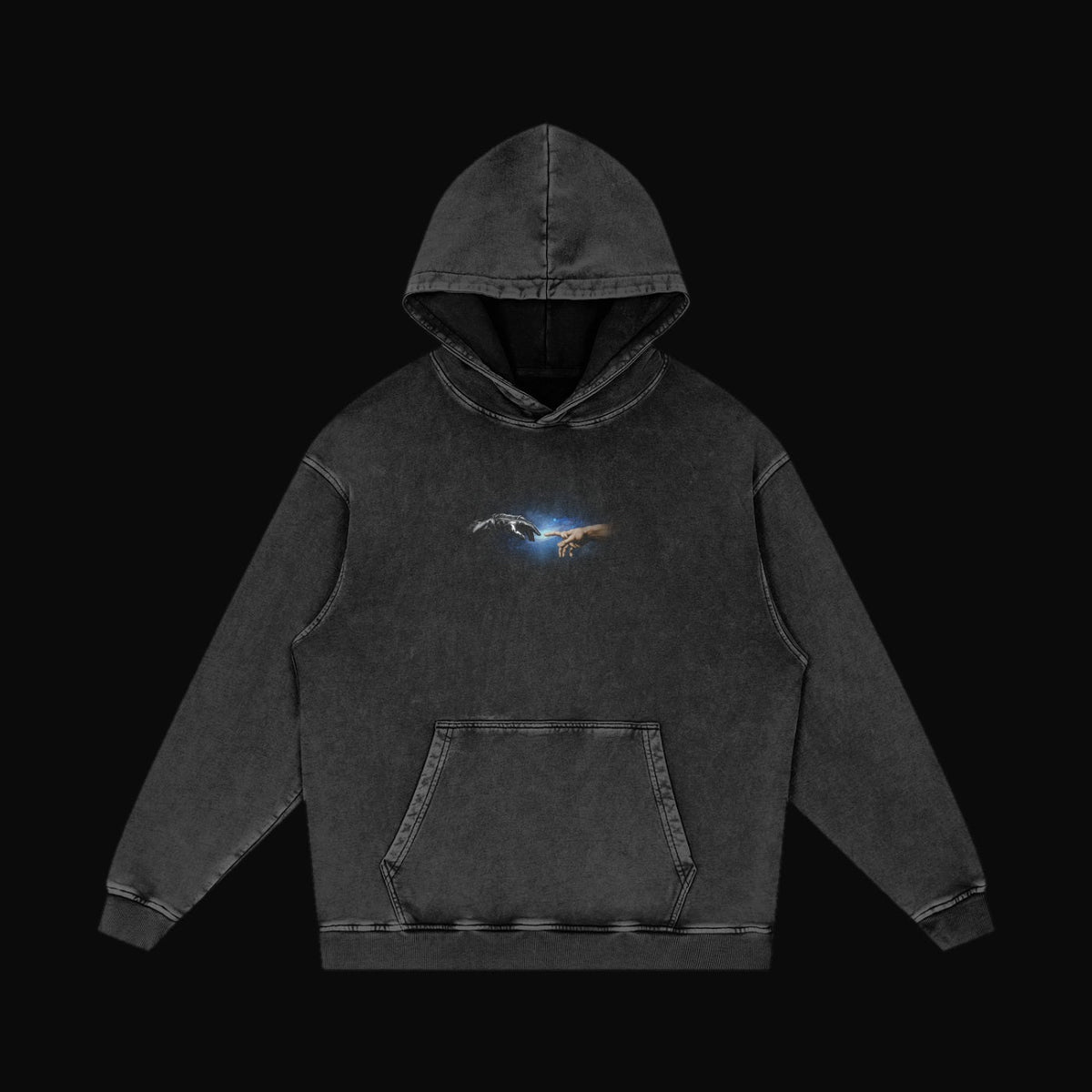 The Creation of the Machine Hoodie - old 1 (art front)