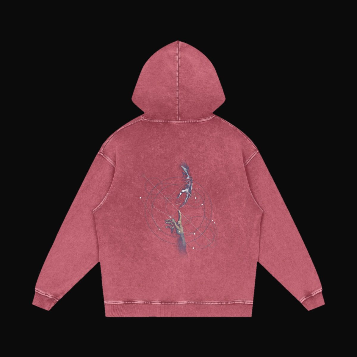The Creation of the Machine Hoodie - old 6 (art back)