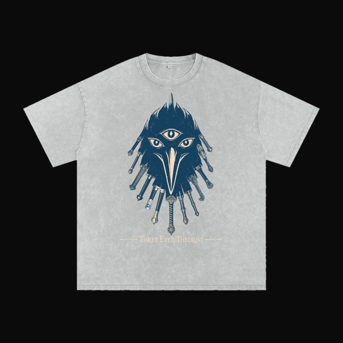 The Three Eyed Raven - garment 9 (art front)