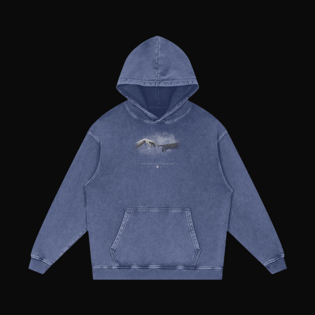 The Creation of Night Hoodie - old 7 (art front)