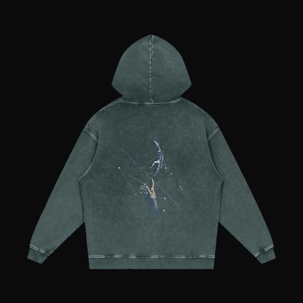 The Creation of the Machine Hoodie - old 10 (art back)