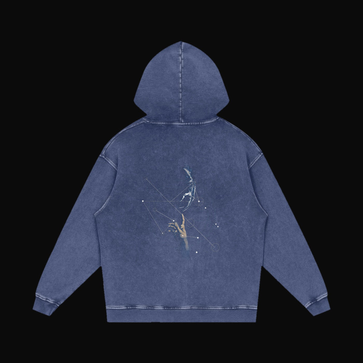 The Creation of the Machine Hoodie - old 8 (art back)