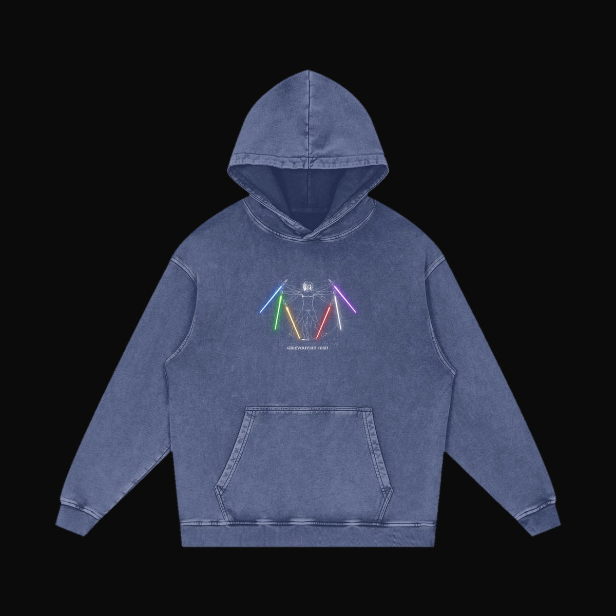 Grievouvian Man Hoodie - old 7 (art front)