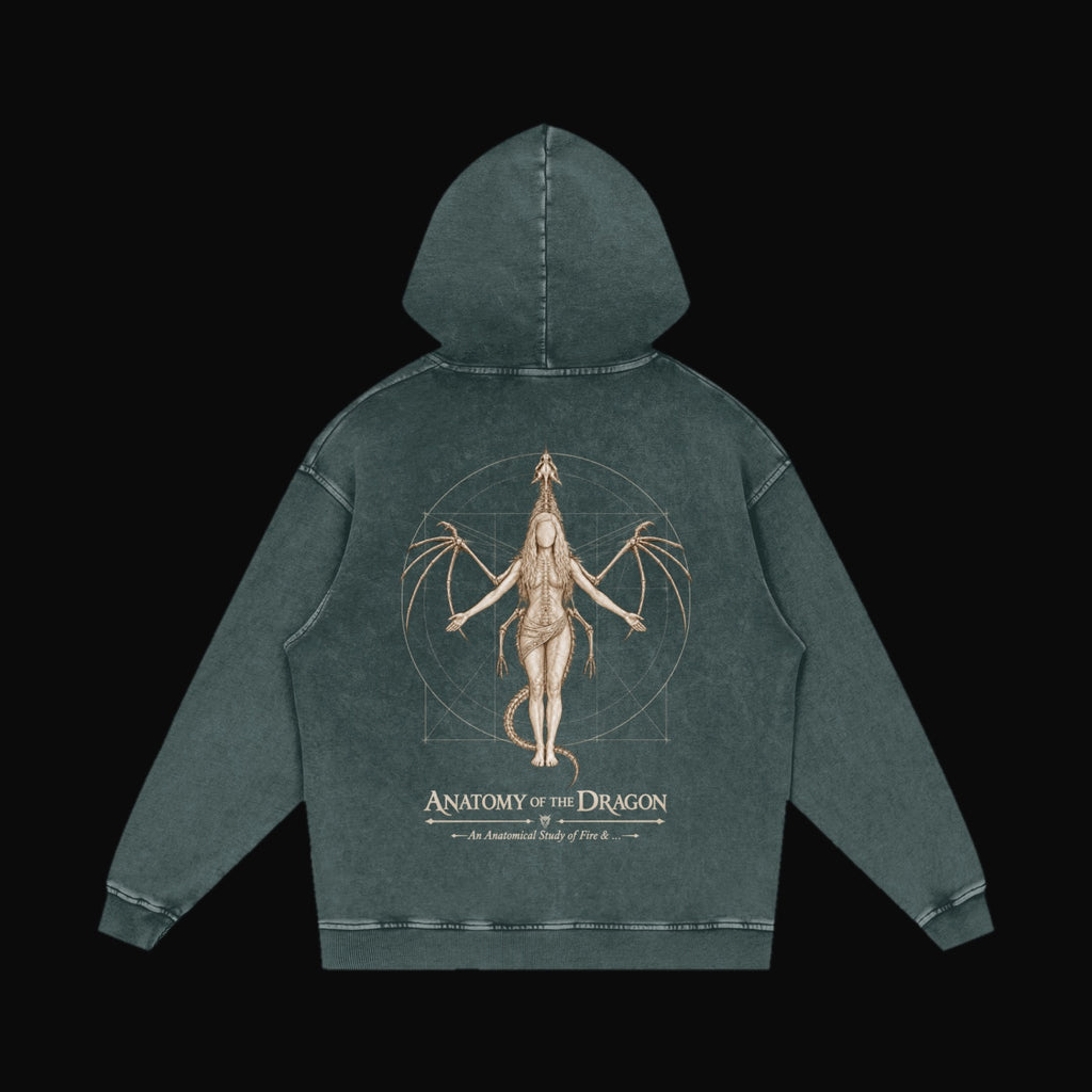 Anatomy of the Dragon Hoodie - garment 10