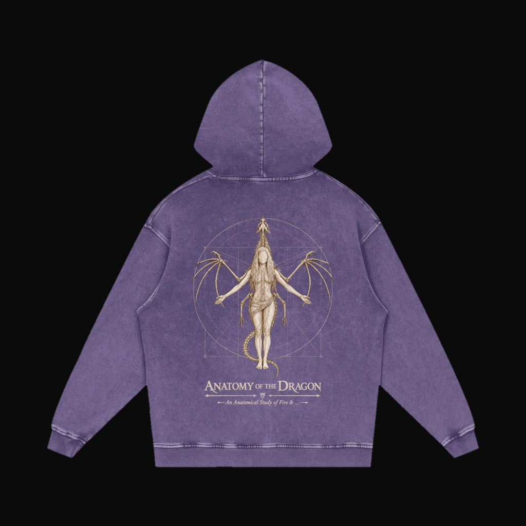 Anatomy of the Dragon Hoodie - garment 12