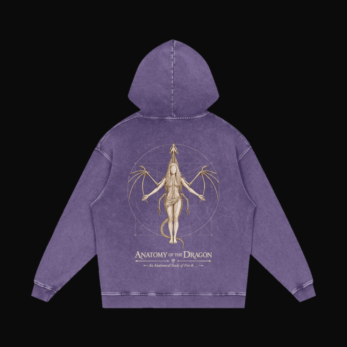 Anatomy of the Dragon Hoodie - garment 12