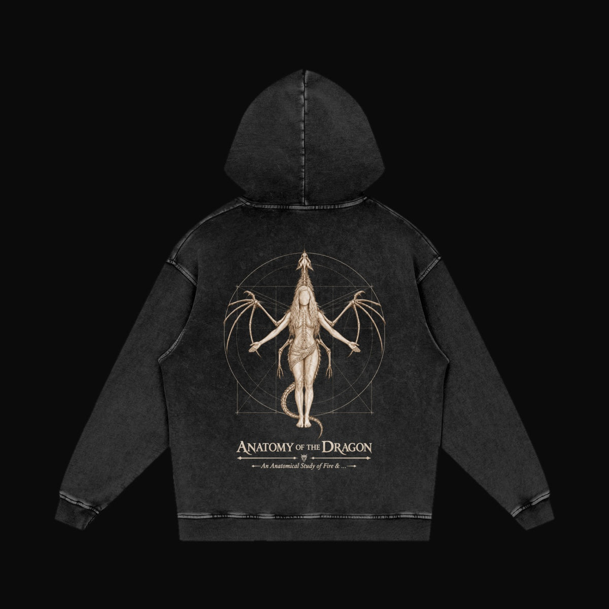 Anatomy of the Dragon Hoodie - garment 2