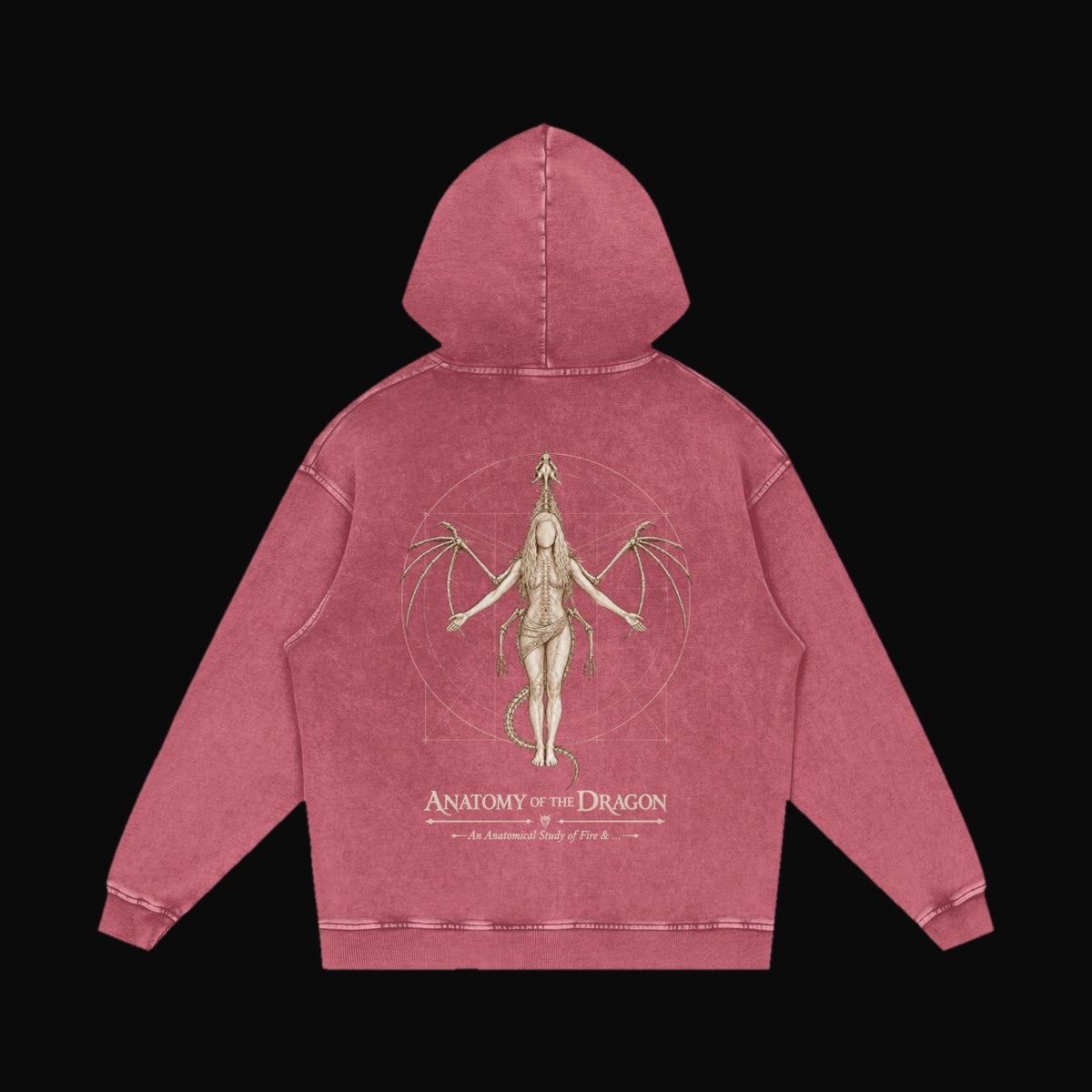 Anatomy of the Dragon Hoodie - garment 6