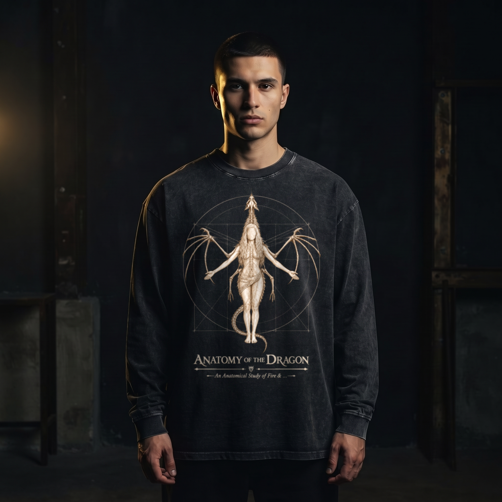 Anatomy of the Dragon Long Sleeve - editorial front