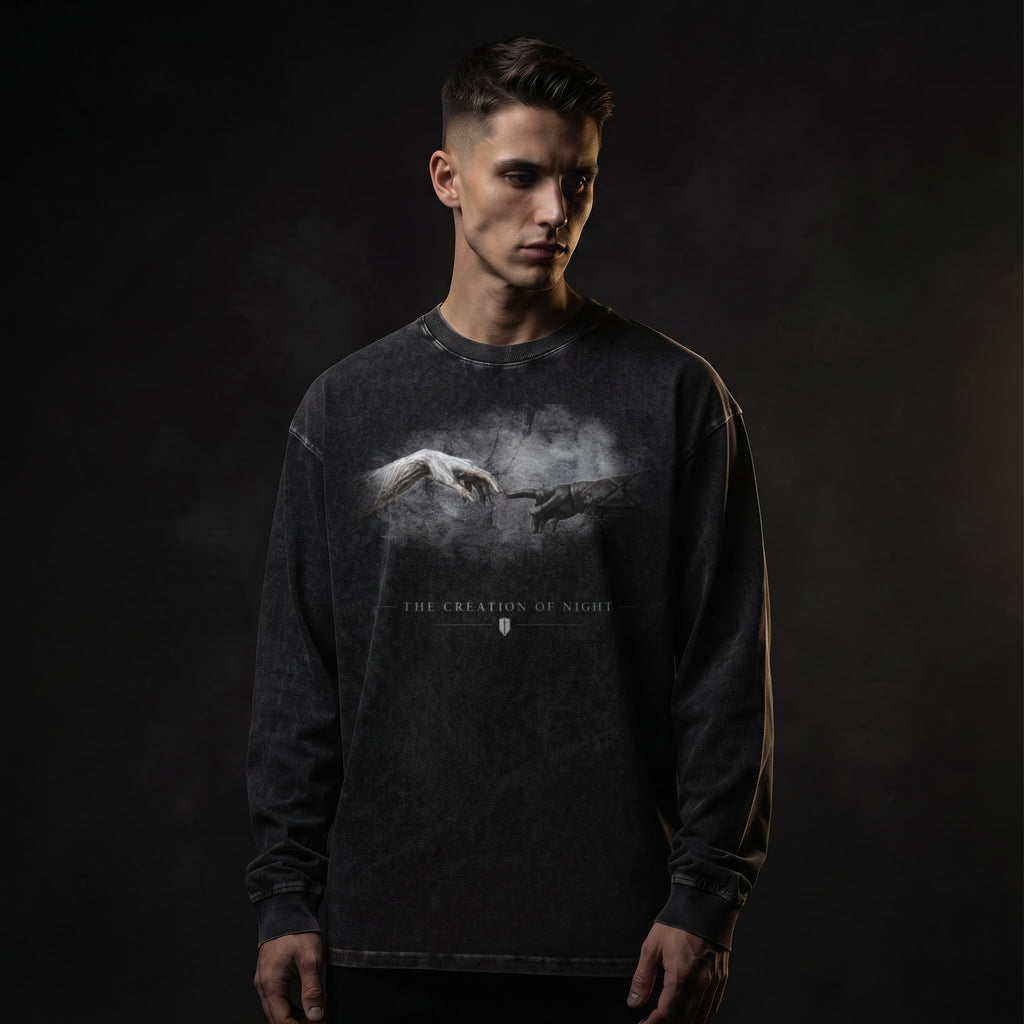 The Creation of Night Long Sleeve - editorial front
