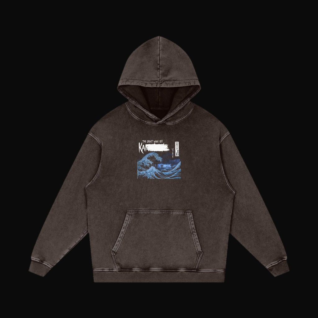 The Great Wave Hoodie - garment 8 (art front)