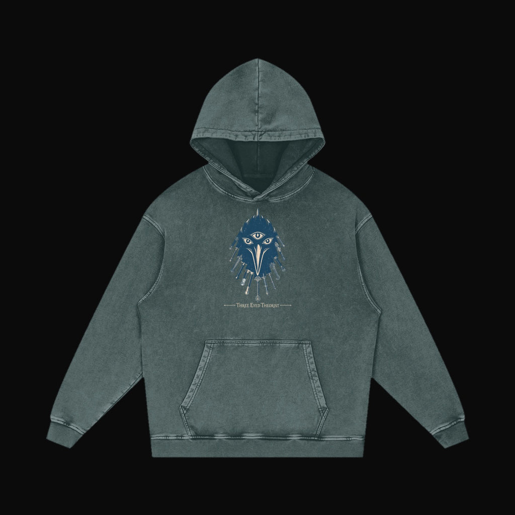 The Three Eyed Raven Hoodie - garment 9 (art front)