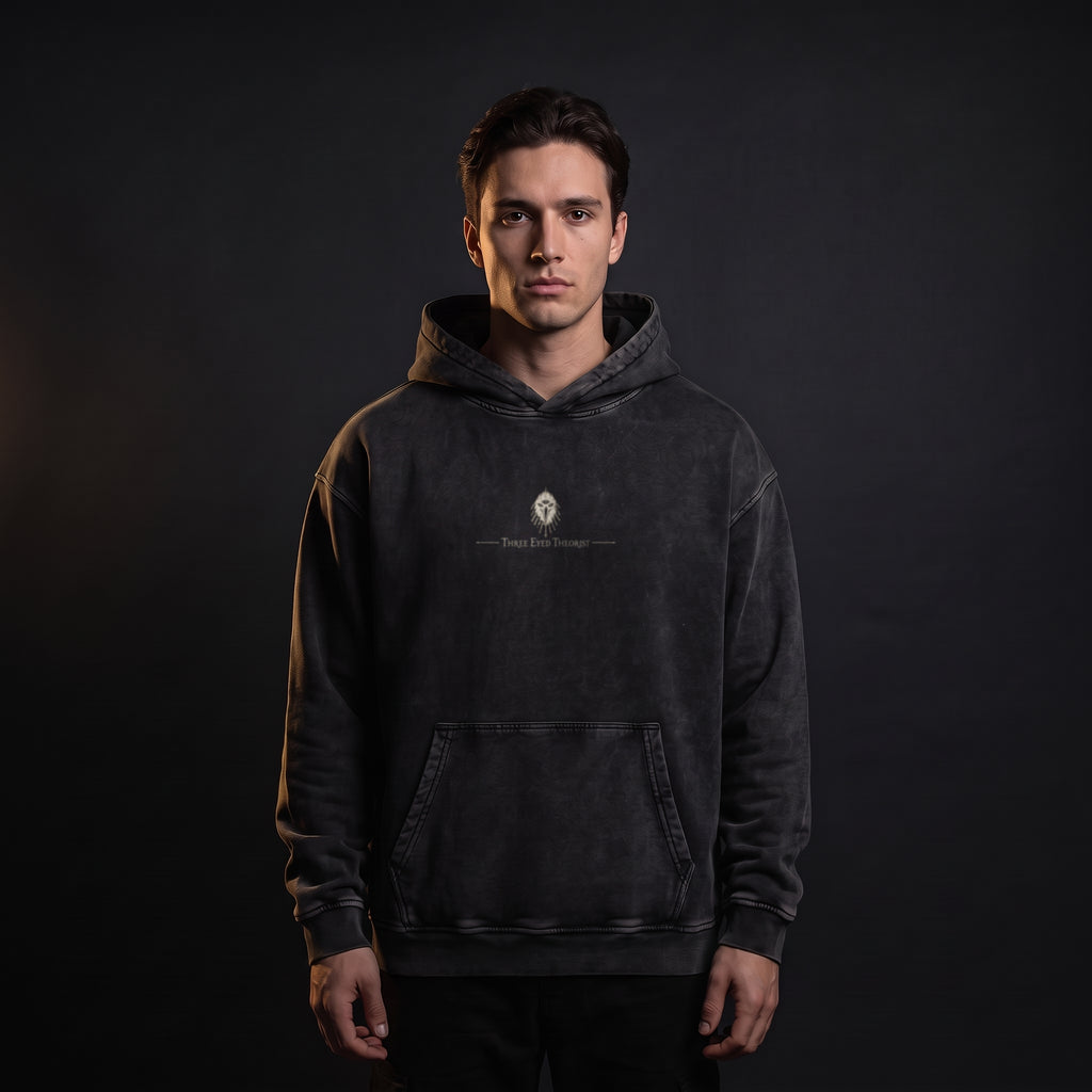 The Creation of Night Hoodie - editorial front
