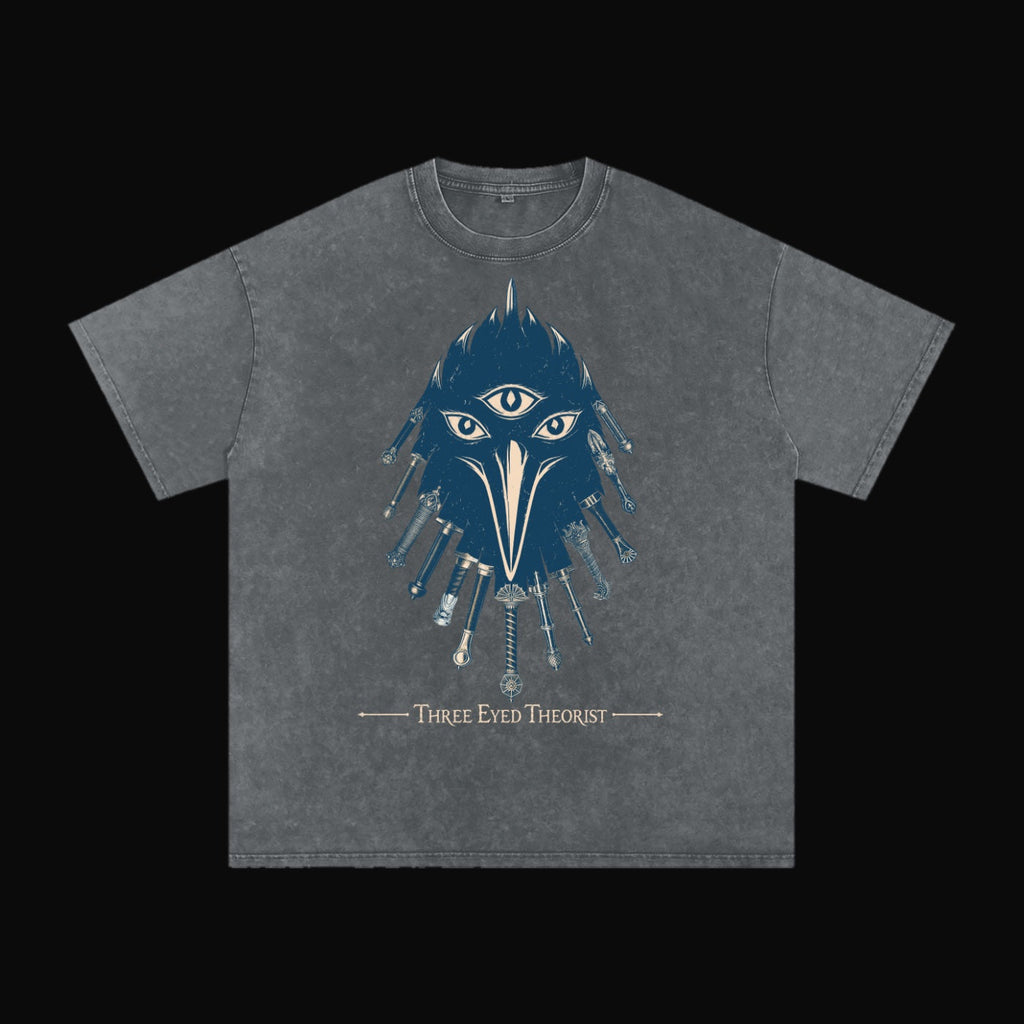 The Three Eyed Raven - garment 7 (art front)