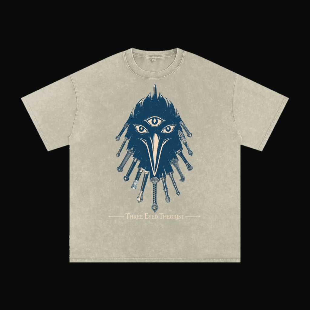 The Three Eyed Raven - garment 8 (art front)