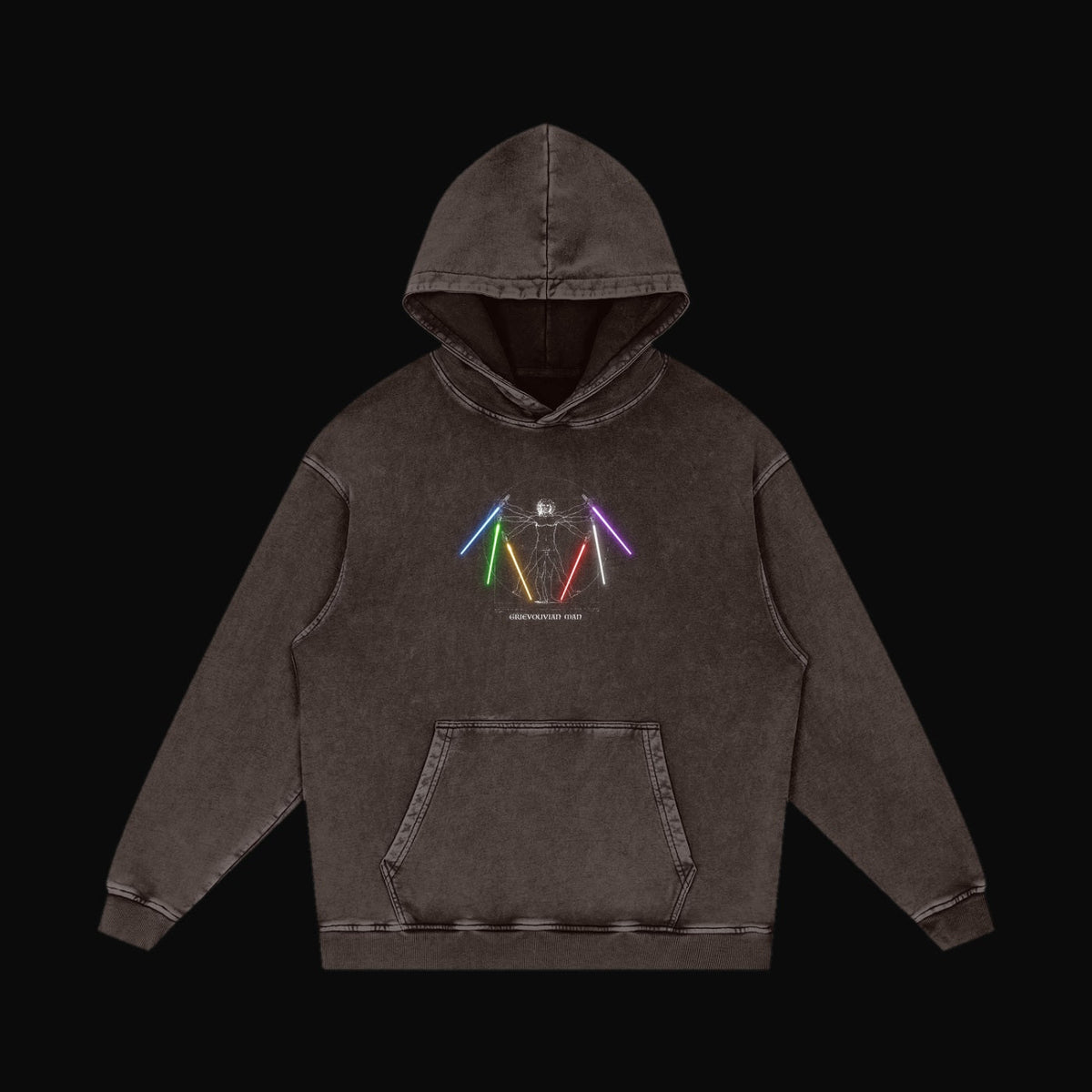 Grievouvian Man Hoodie - old 3 (art front)