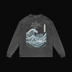 The Great Wave Off The Wall Long Sleeve - garment 4