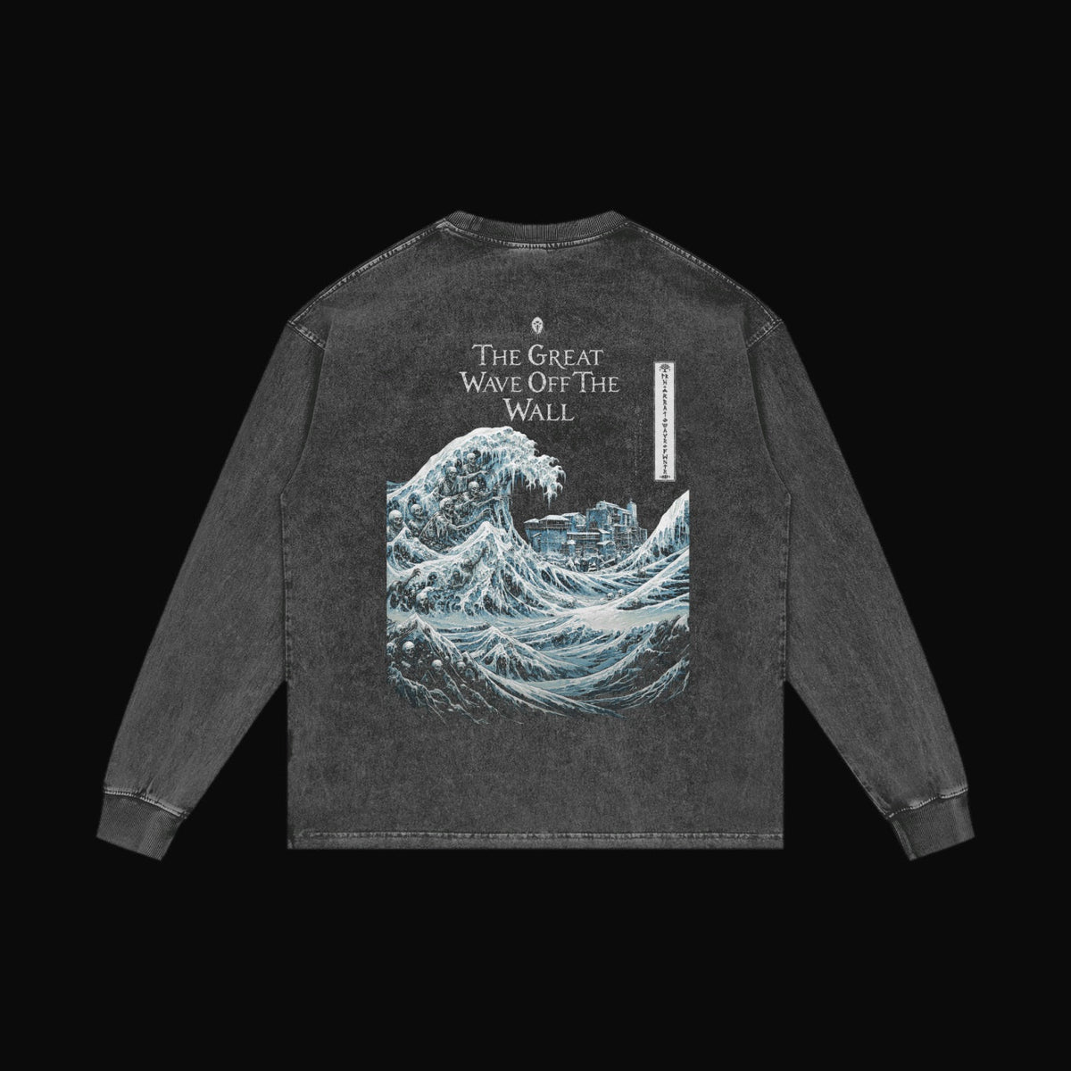 The Great Wave Off The Wall Long Sleeve - garment 4