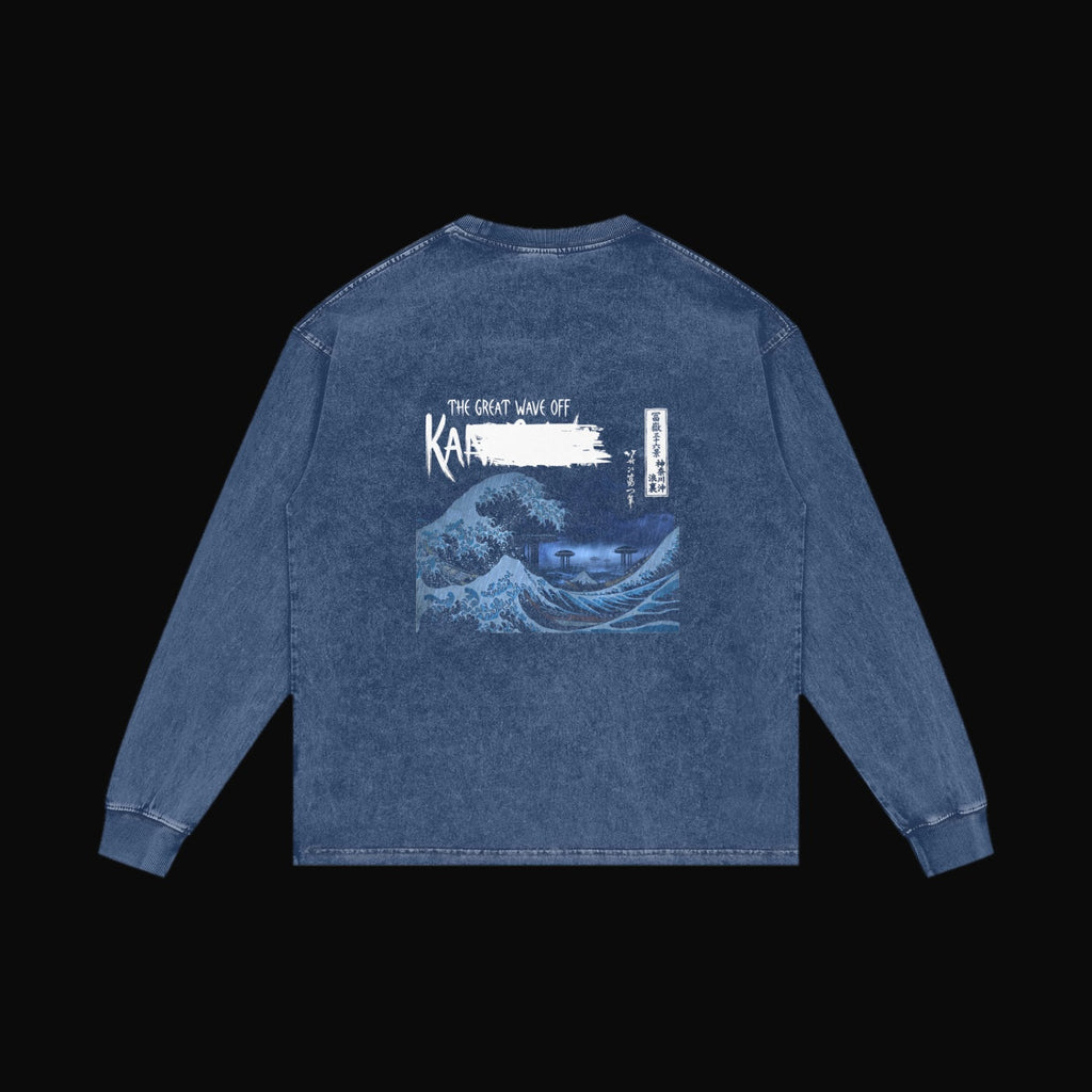 The Great Wave Long Sleeve - garment 6
