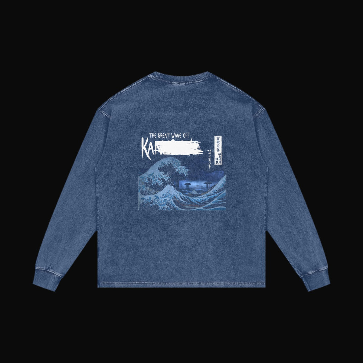 The Great Wave Long Sleeve - garment 6