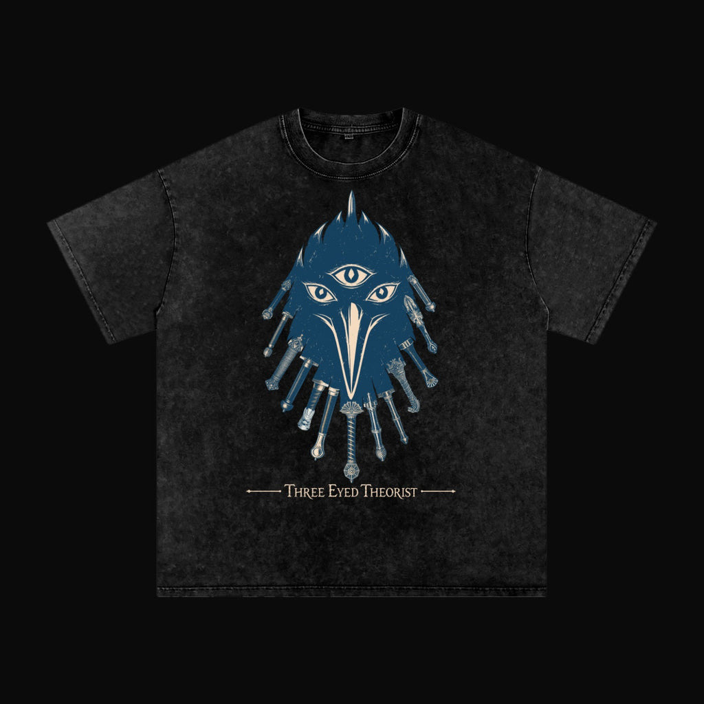 The Three Eyed Raven - garment 6 (art front)