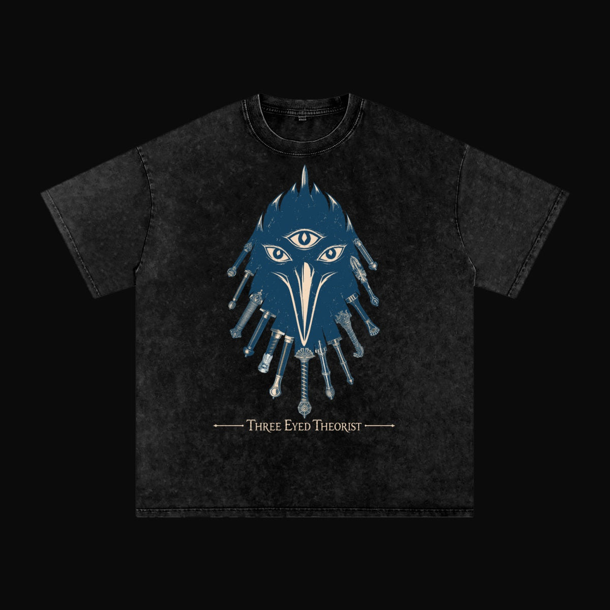 The Three Eyed Raven - garment 6 (art front)
