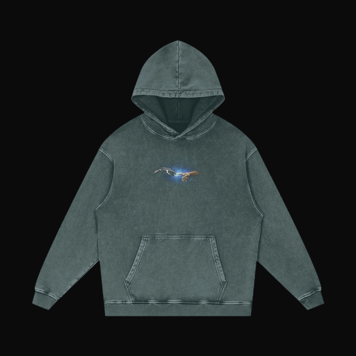 The Creation of the Machine Hoodie - old 9 (art front)