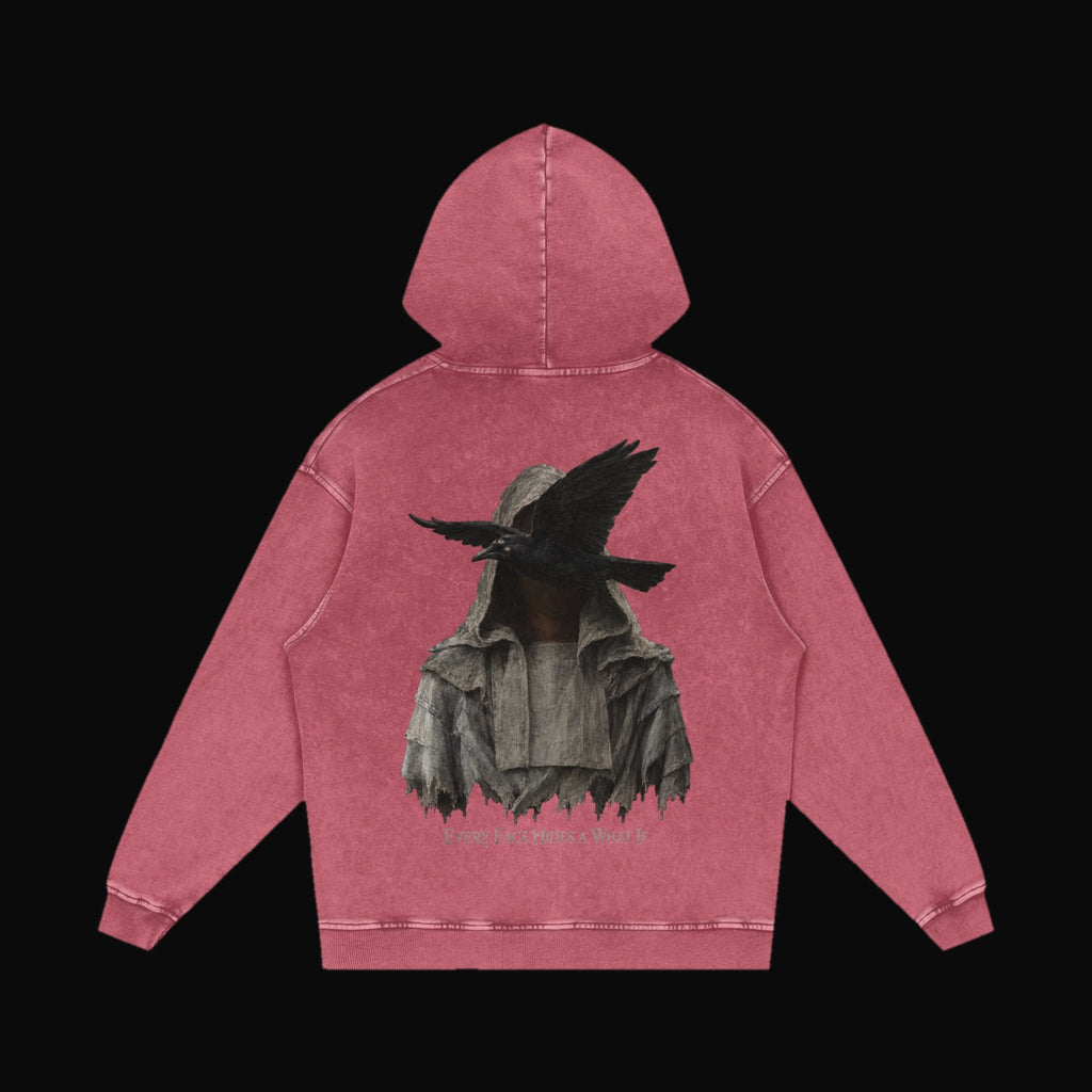Every Face Hides a What If Hoodie - garment 10