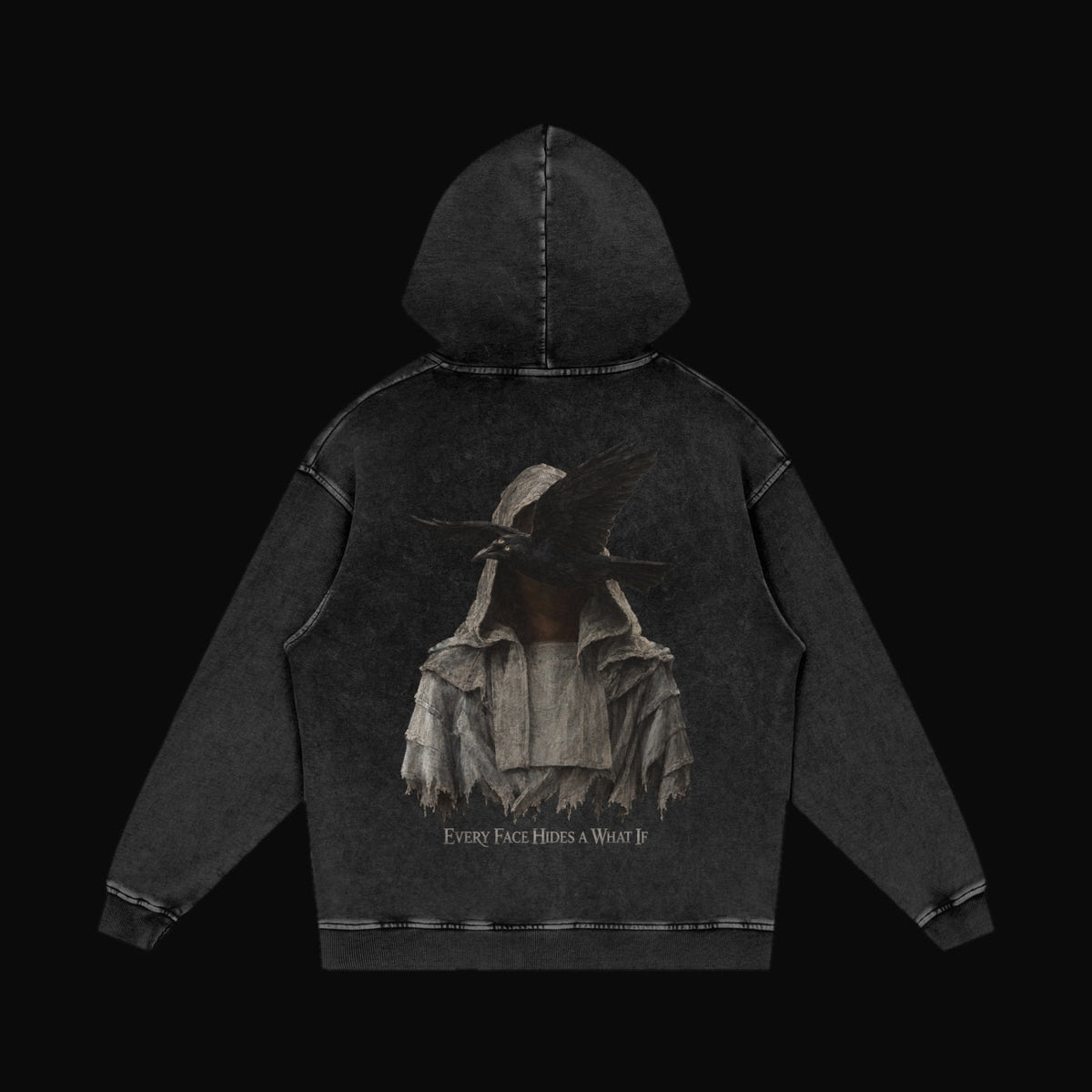 Every Face Hides a What If Hoodie - garment 2