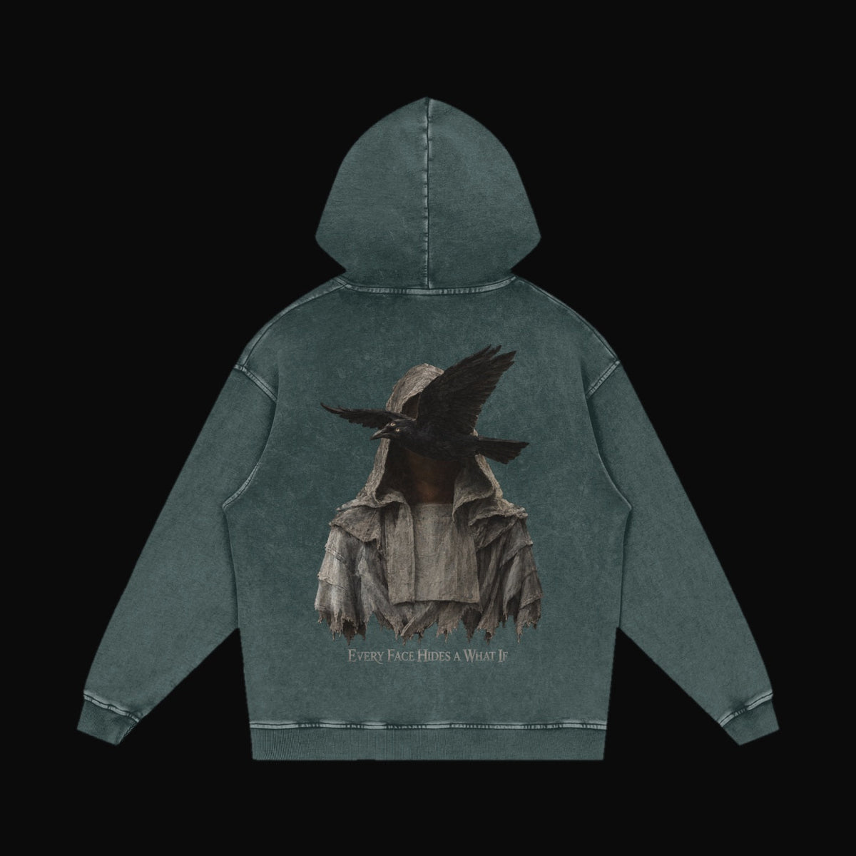 Every Face Hides a What If Hoodie - garment 6