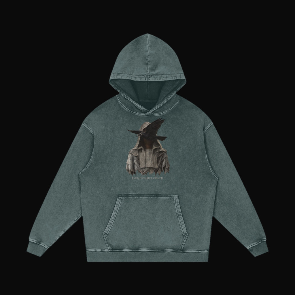 Every Face Hides a What If Hoodie - old 5 (art front)