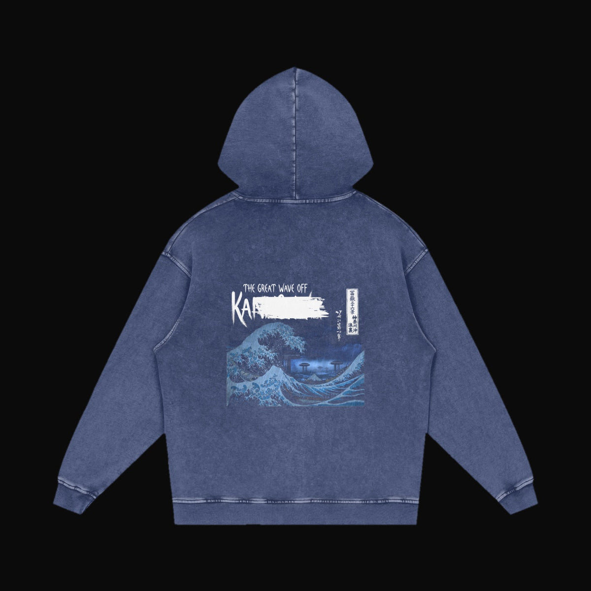 The Great Wave Hoodie - garment 6