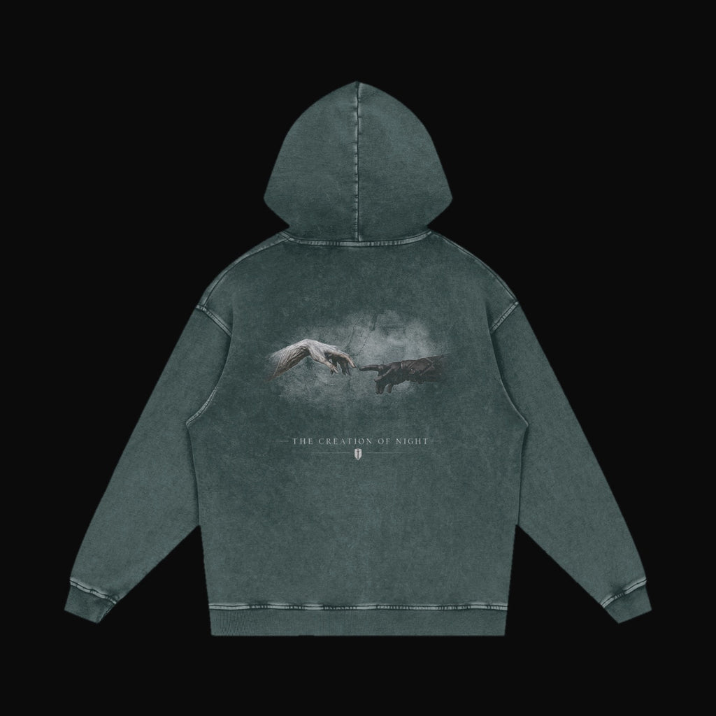 The Creation of Night Hoodie - garment 6